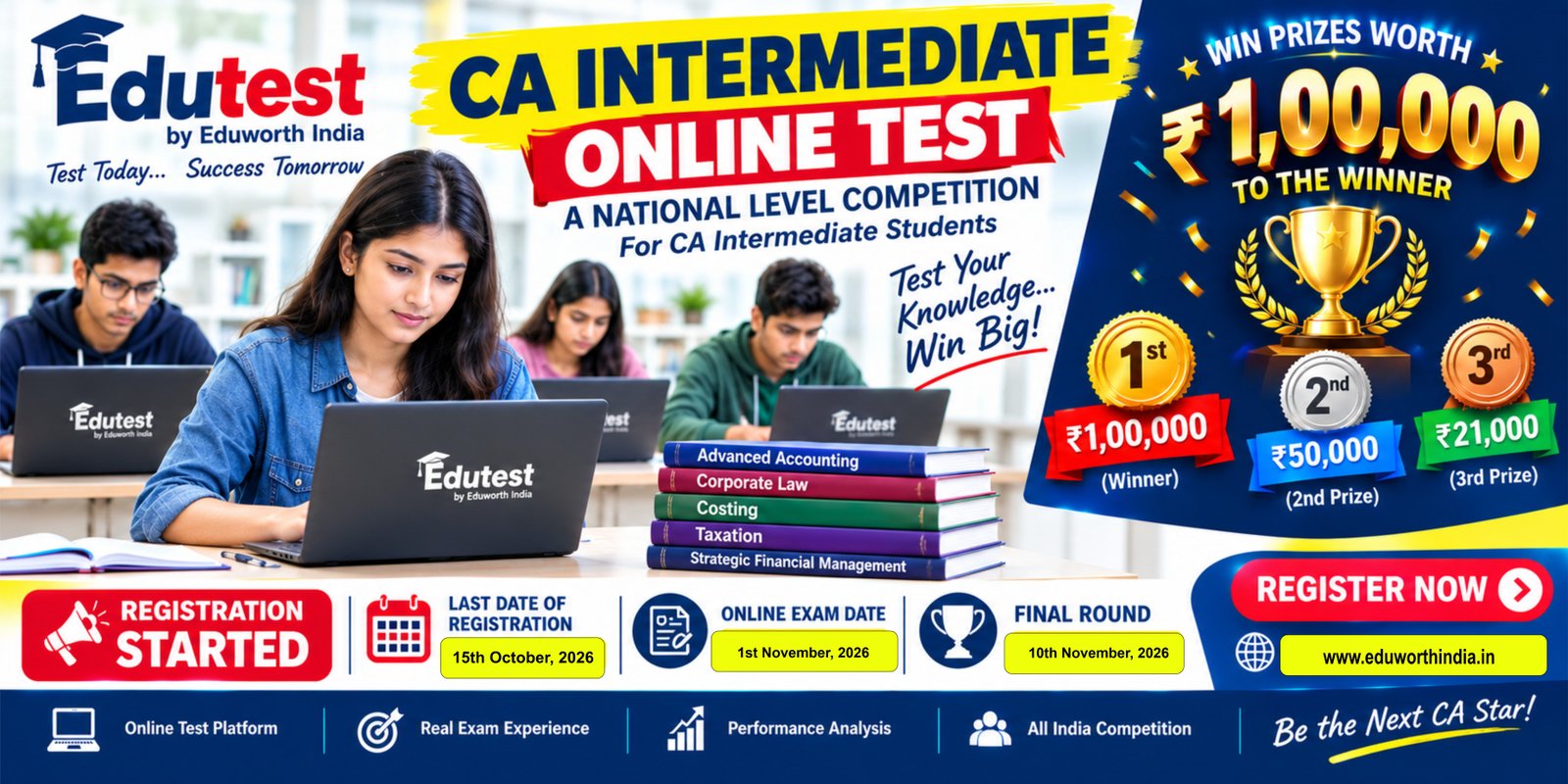 CA Inter National Scholarship of Eduworth